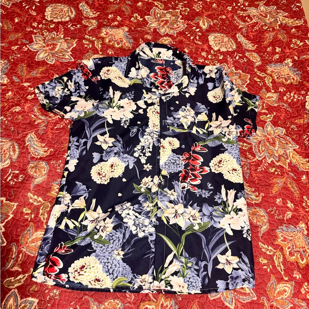 Floral Short Sleeve Shirt